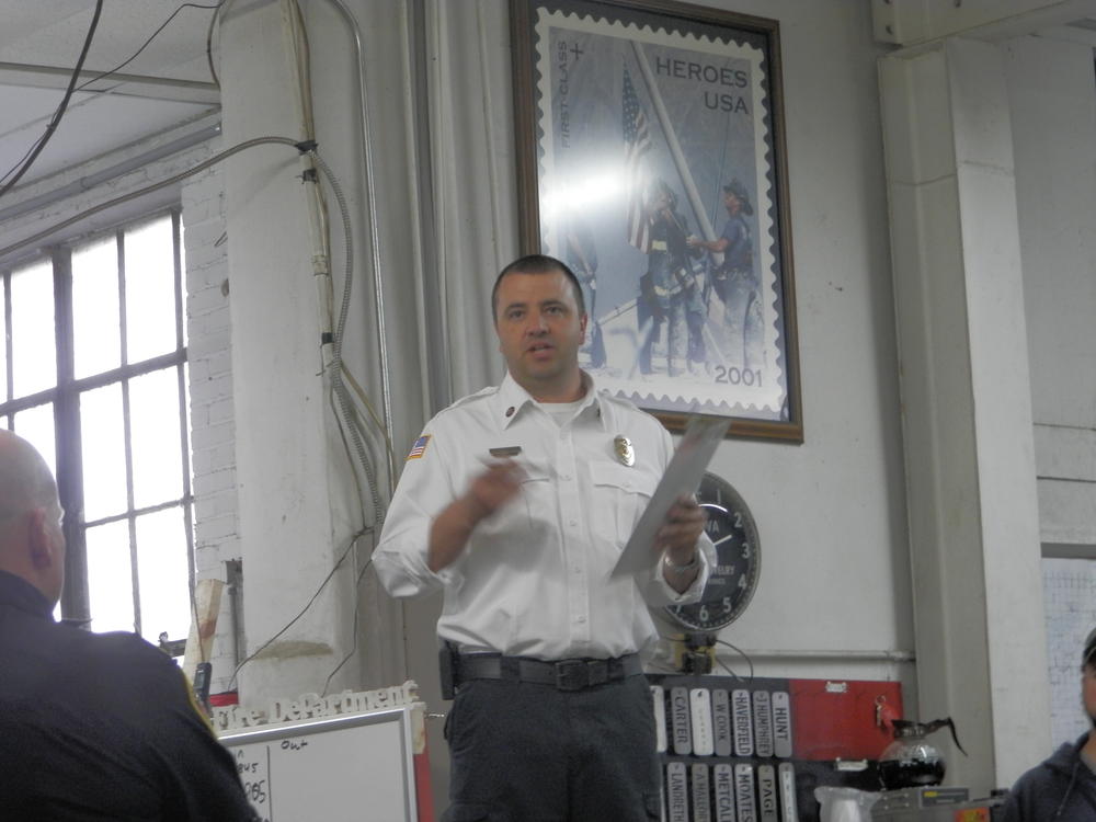 Fire Chief Gunnar Wixon