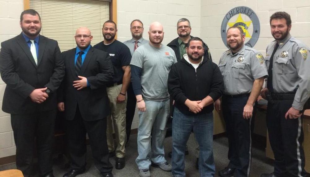 Sheriff's Office No Shave November participants