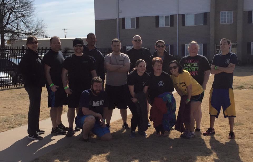 Officers ready to take the Polar Plunge