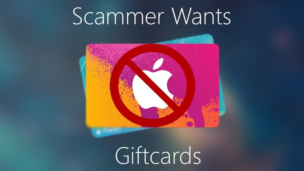 Gift Card Scam