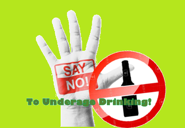 Say no to underage Drinking