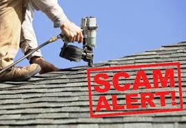 Roofing Scam Alert