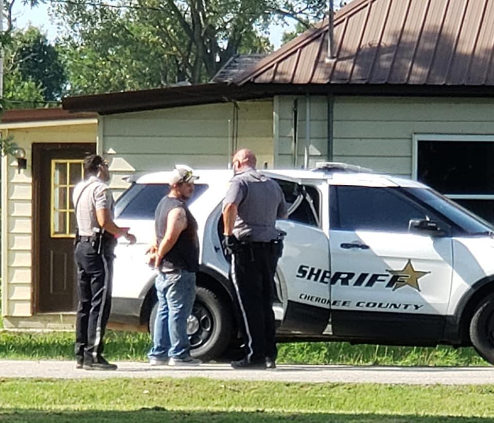 Deputies Arresting Lewis